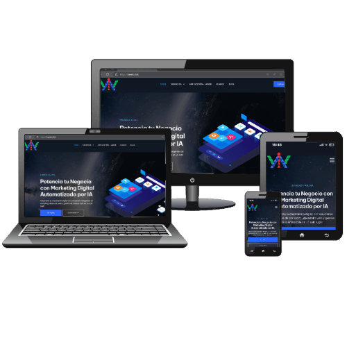 alt=Desarrollo web inteligente responsive en múltiples dispositivos