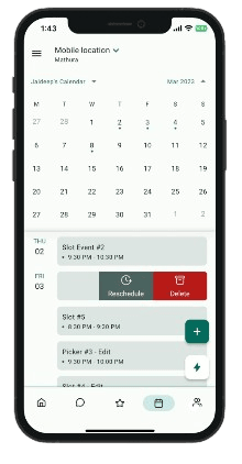 `alt` "Sistema de gestión automatizada de reseñas en smartphone"